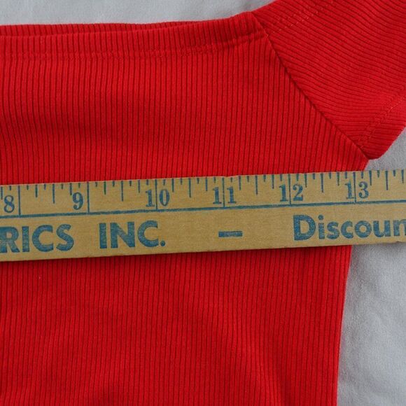 Guess Los Angeles Women Red Top Size S - Picture 10 of 11